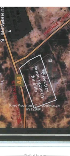 Hwange Prime Land For Sale 